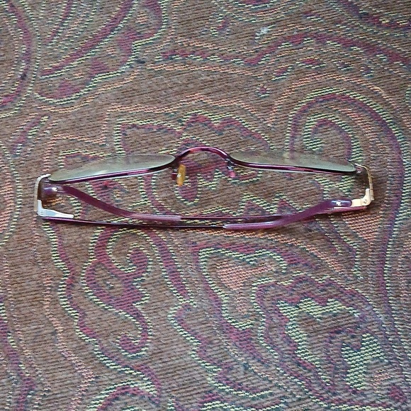 Vintage Chloe CL1187 C04 135 Purple Eyeglasses. Made in France  - Picture 15 of 16